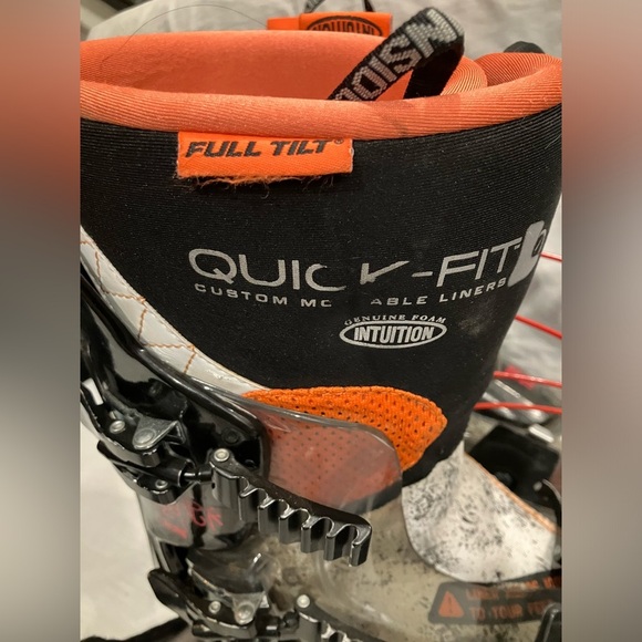 Full Tilt Black Ski Boots Intuition quick-fit boot liners 255-280mm - Picture 16 of 16